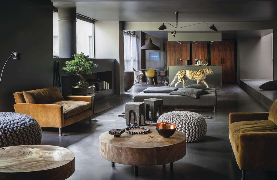 Le loft de Laurence Simoncini