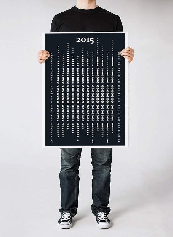 Calendar 2015 Don't worry, be happy
