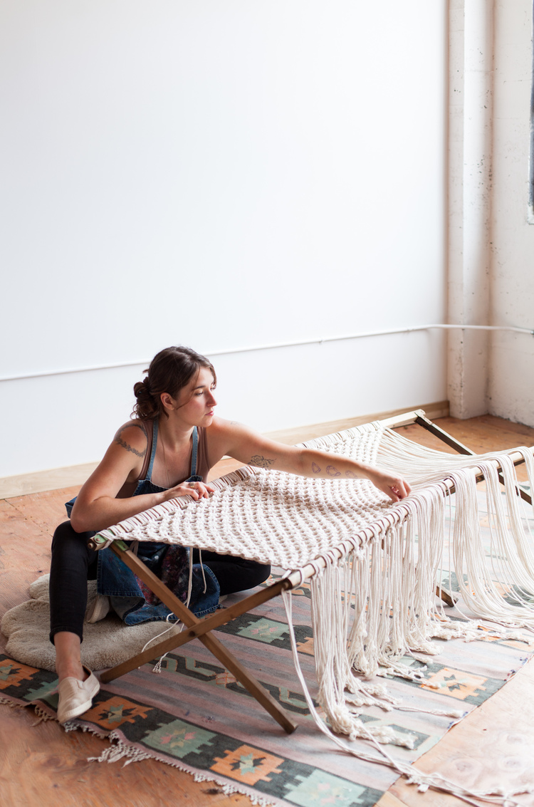 Emily Katz's friend workshops - Moderne macramé