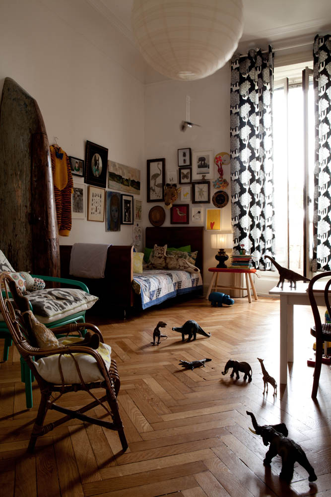 Liselote Watkins Milan home - via Home Stories