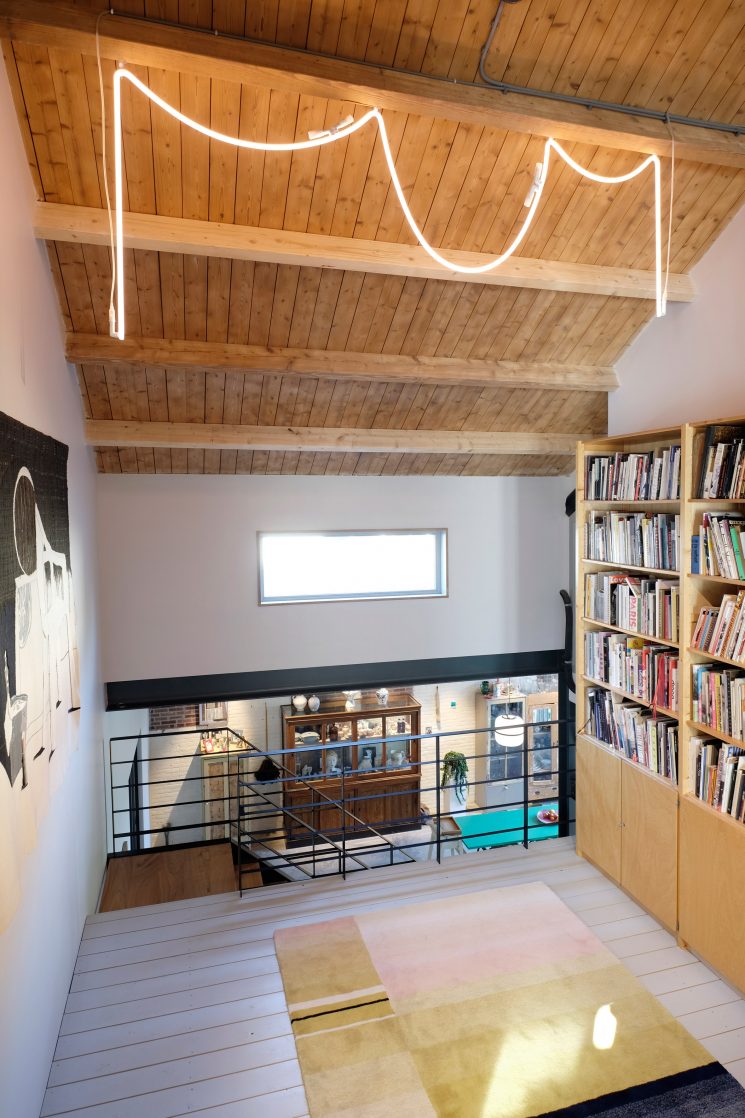 Le loft de Maurice Scheltens & Liesbeth Abbenes Amstedam, rénové par Houben & Van Mierlo Architecten