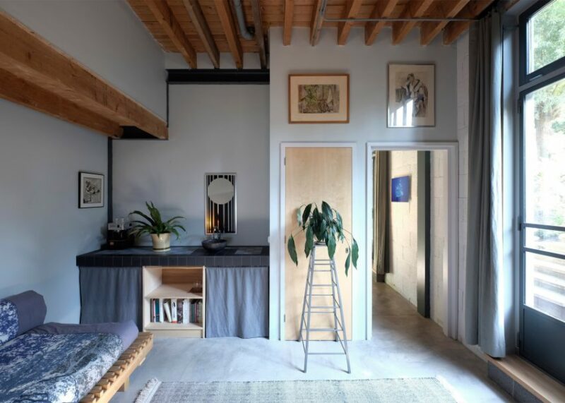 Le loft de Maurice Scheltens & Liesbeth Abbenes Amstedam, rénové par Houben & Van Mierlo Architecten