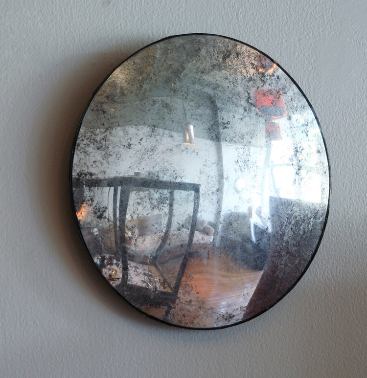 Maureen Fullam - Miroir - Verre églomisé