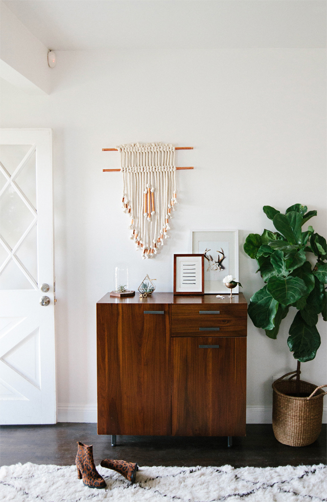 Smitten Studio - DIY copper wall hanging