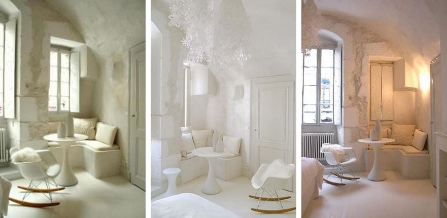 Le choix du blanc en décoration d'intérieur - Le lieu unique Nancy - La suite Cocon Le choix du blanc en décoration d'intérieur - Le lieu unique Nancy - La suite Cocon