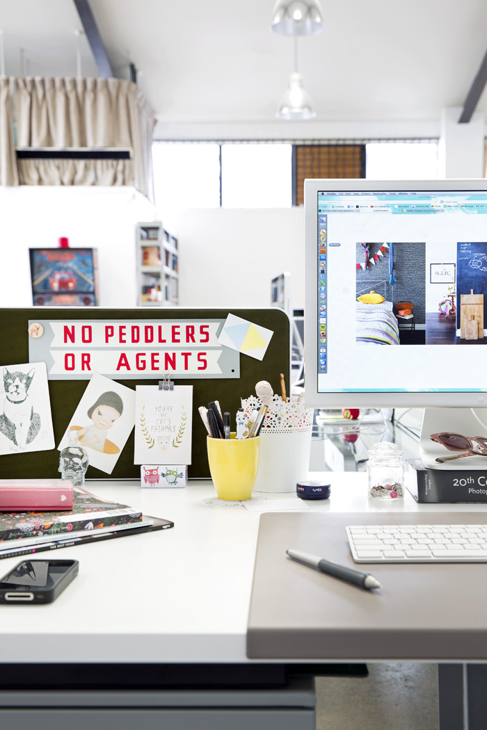 Larnie Nicolson Photographer desk
