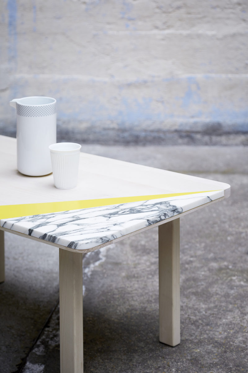 Table ARABESCATO collection 2015 par Mon colonel design Paris