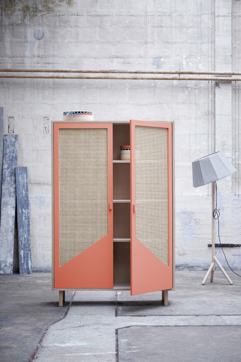 Armoire STRAW collection 2015 par Mon colonel design Paris