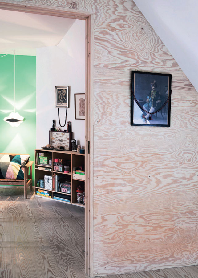 L'appartement coloré de la graphiste Sabine Brandt à Copenhague