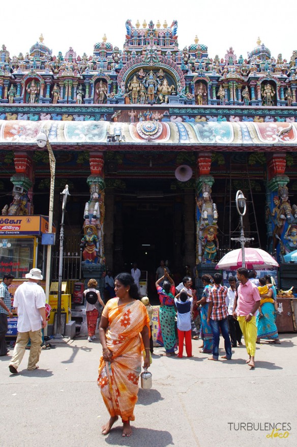 Voyage en Inde - Amman Temple Meenakshi, Thiruparankundram (aux abords de Madurai)