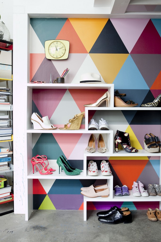 Le loft de Cécile Figuette, créatrices des papiers-peints Bien Fait Le loft de Cécile Figuette, créatrices des papiers-peints Bien Fait