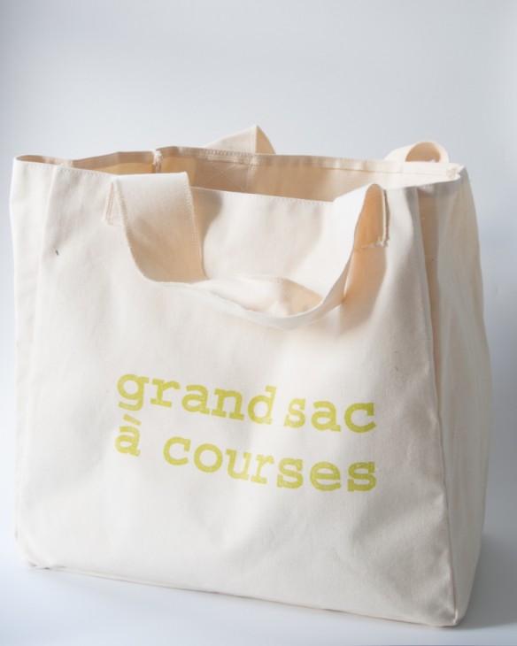 Les petites emplettes - Grand petit sac à course