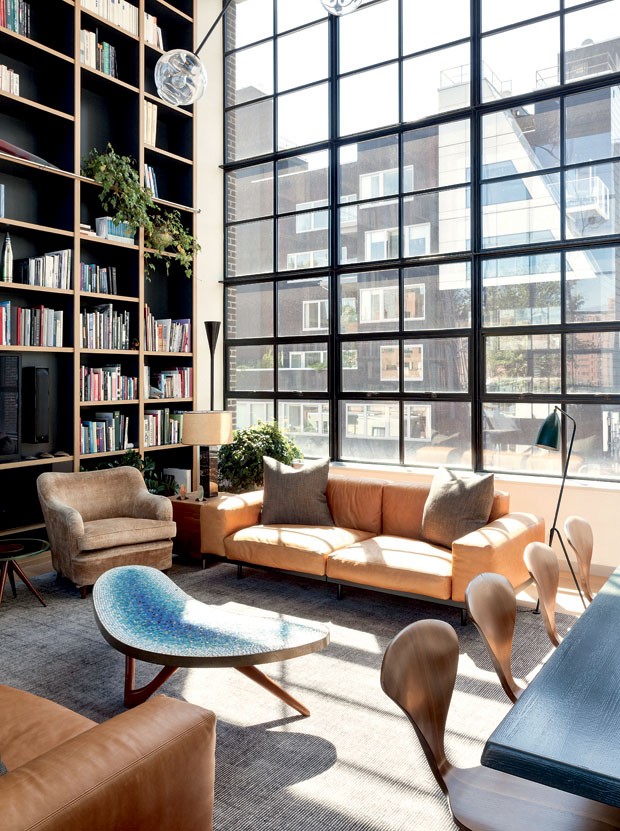 Le loft d'Andre Mellone à New-York