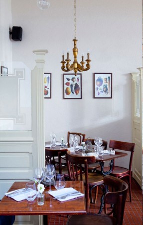 Rosemary restaurant à Paris par le studio Janreji