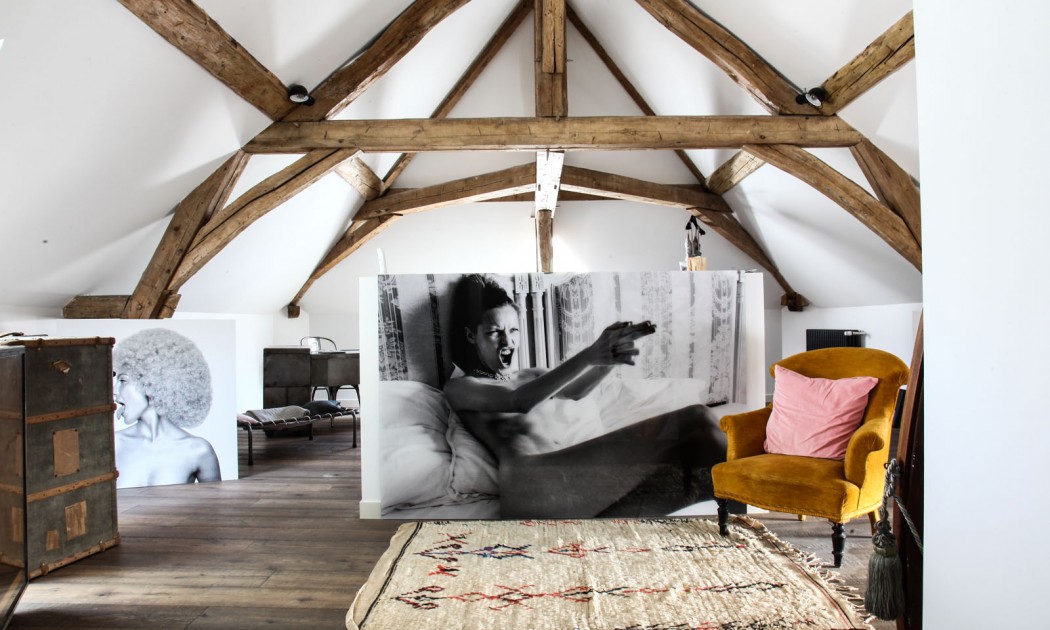 La maison de Clarisse Prudent en Bourgogne dans un esprit loft industriel La maison de Clarisse Prudent en Bourgogne