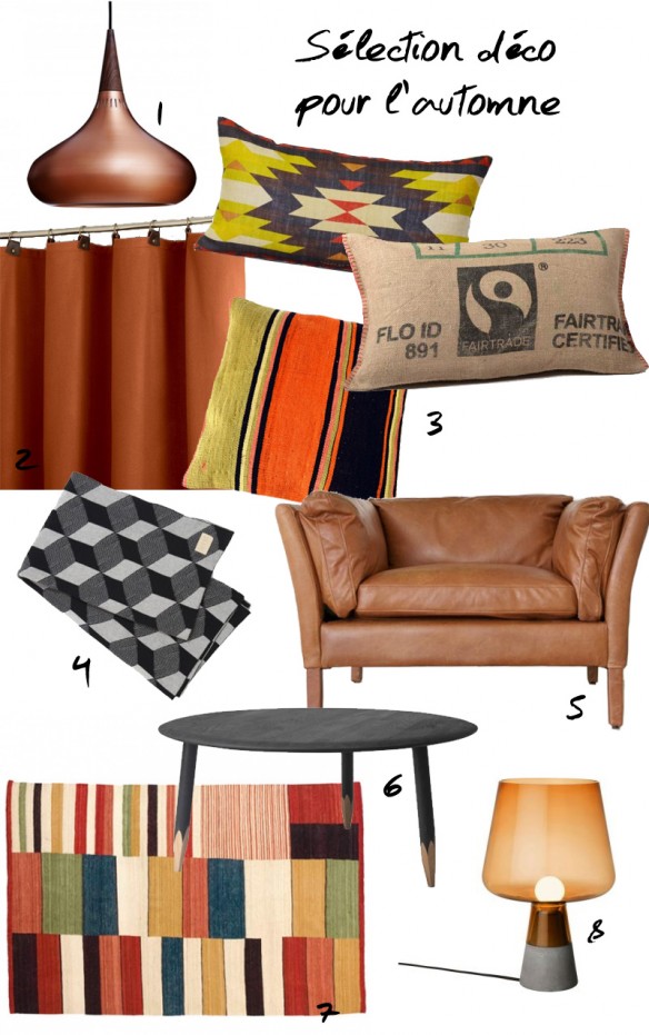 Sélection pour une décoration d'automne