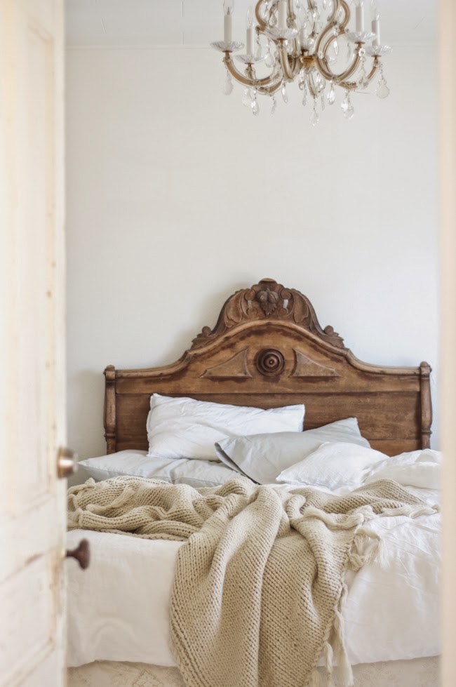 Un chambre romantique par vintagewhitesblog