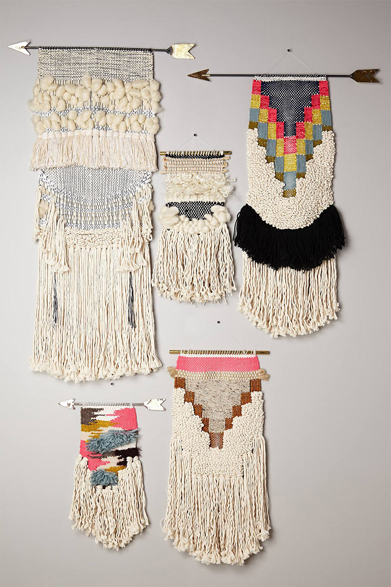 Handwoven Arrow Tapestry - All Roads Design pour Anthropologie