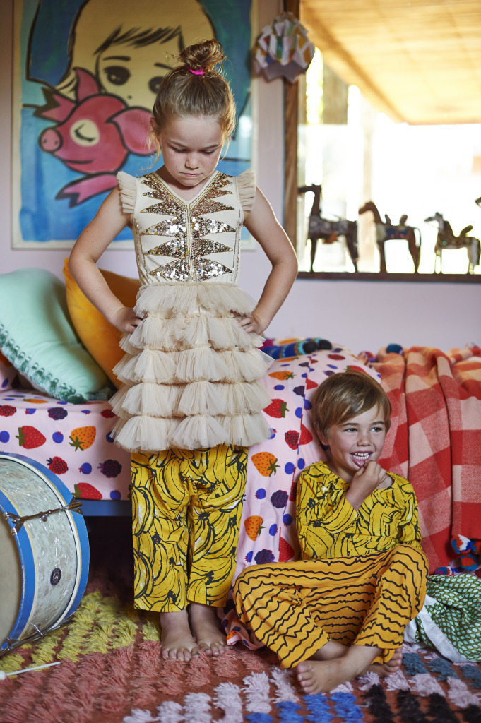 Catalogue bohème - collection enfant de la marque australienne Kip & Co AW15