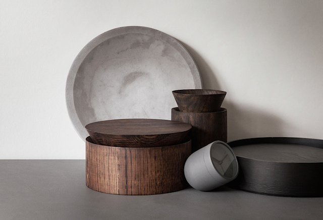 Menu - Wooden Bowl par les designers Norvégiens Jonas Ravlo Stokke et Øystein Austad