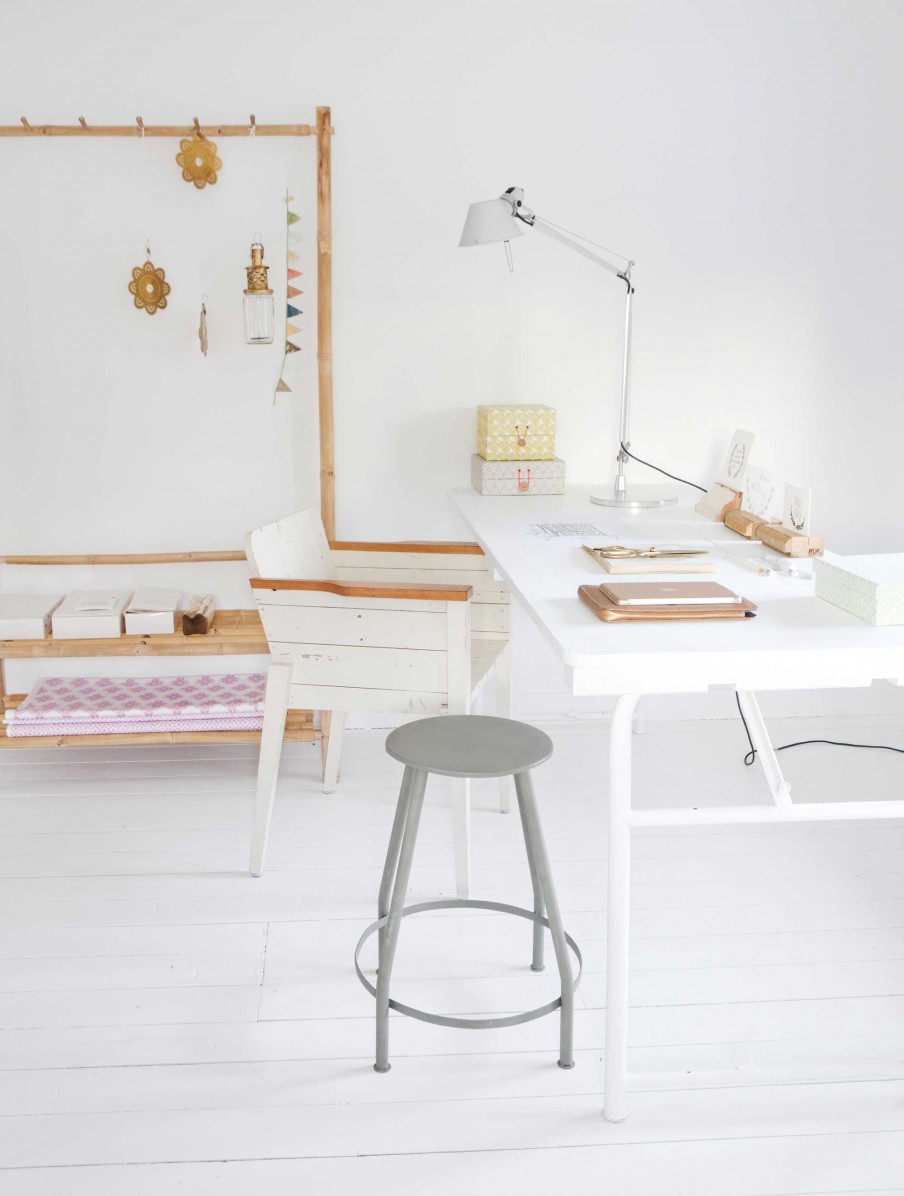 La maison blanche scandinave ethnique d'Elisabeth Borger - Concept store L'Etoile