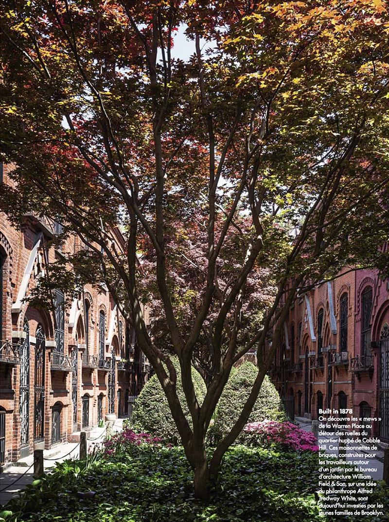 Rénovation d'une maison à Brooklyn par Elysabeth Roberts - Elle Décoration, Sept. 2015