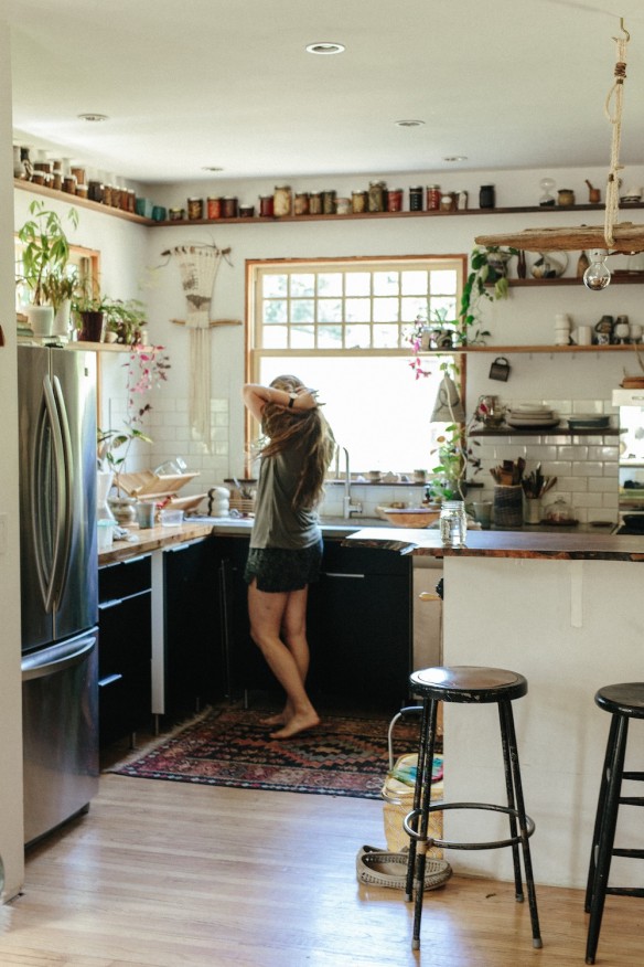 [ Idée déco ] Un tapis persan dans la cuisine // La cuisine d'Emily Katz
