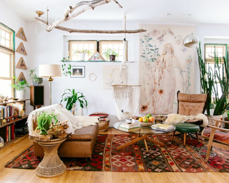 Chez Emily Katz : l'intérieur d'une hippie moderne - Turbulences Déco