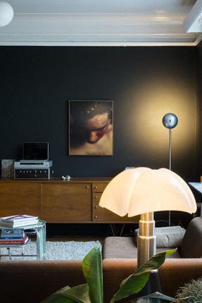 Intérieur d'Ingrid Deuss sur coffeeklatch || #lampe #pipistrello #Martinelli #Luce