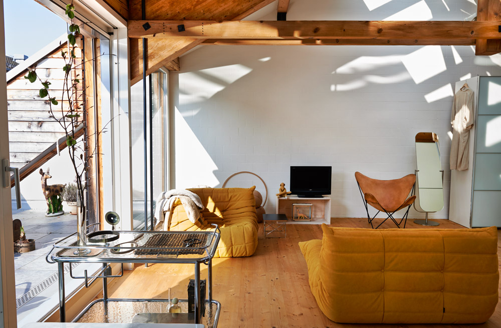 Un loft industriel et nature près de Zurich via mydaywith.ch