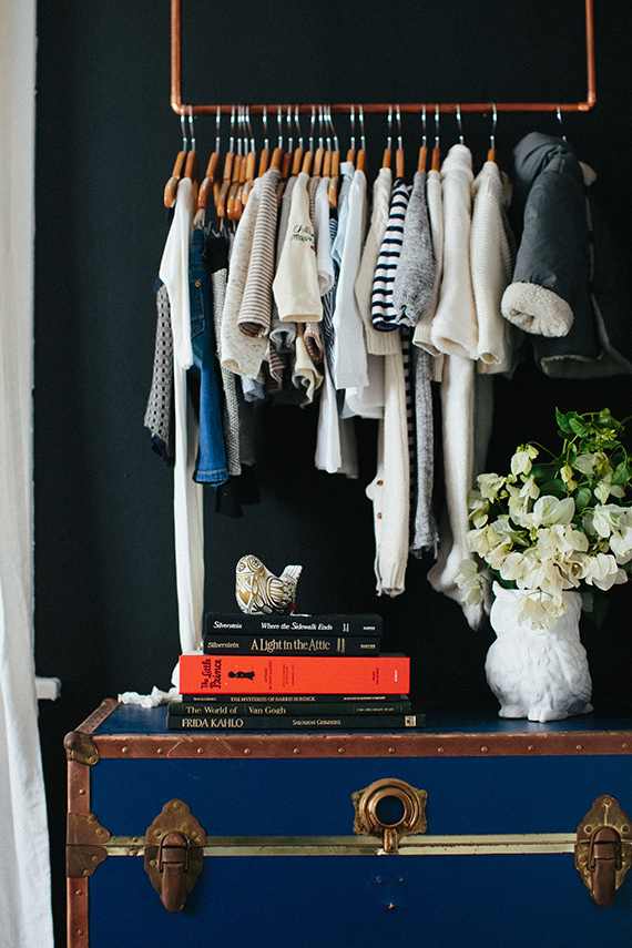 Chambre de bébé bohème en noir