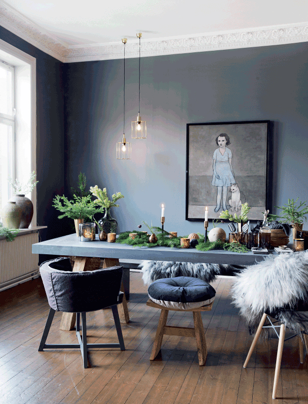Lumière de Noël || Déco de Noël chez Aina Næss et Gro Anita Paulsen