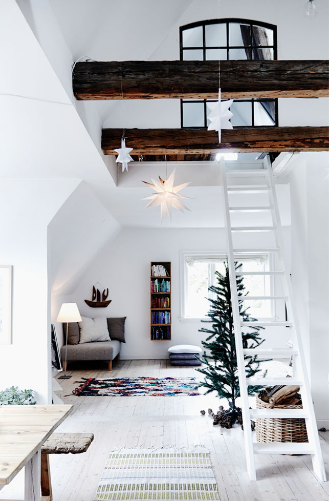 Déco de Noël scandinave minimaliste - L'intérieur de Charlotte Wendes