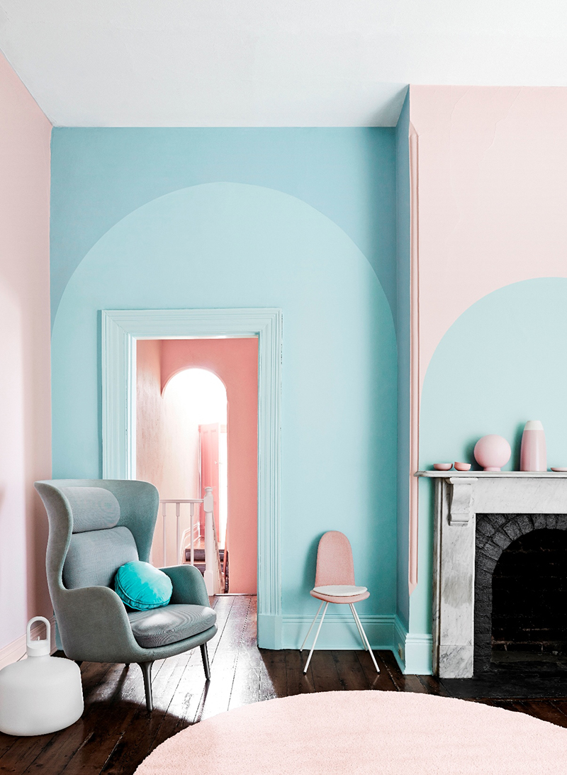 Pantone 2016 Rose Quartz et Bleu Sérénité || Dulux Valentine trends 2015