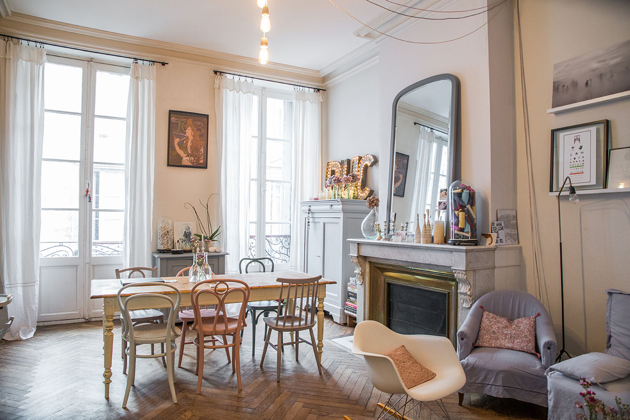 Le Petit Florilege deco appartement Bordeaux