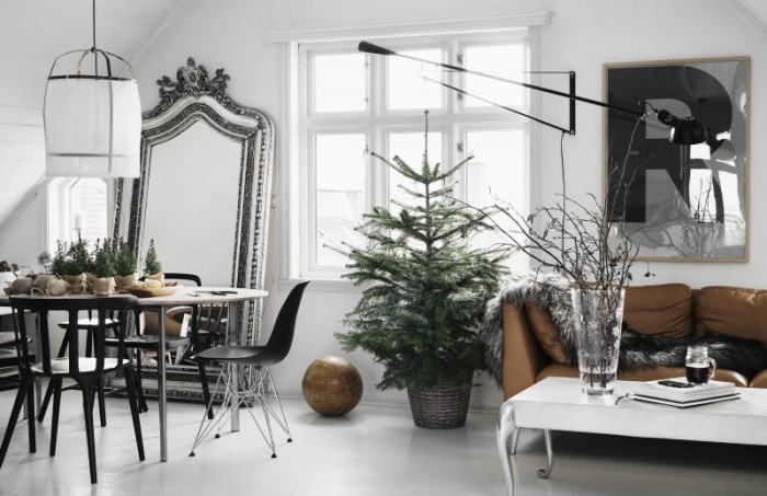 Déco de Noël scandinave minimaliste - L'intérieur de Per Olav Solvberg