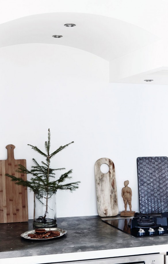 Déco de Noël scandinave minimaliste - L'intérieur de Pia Hutters