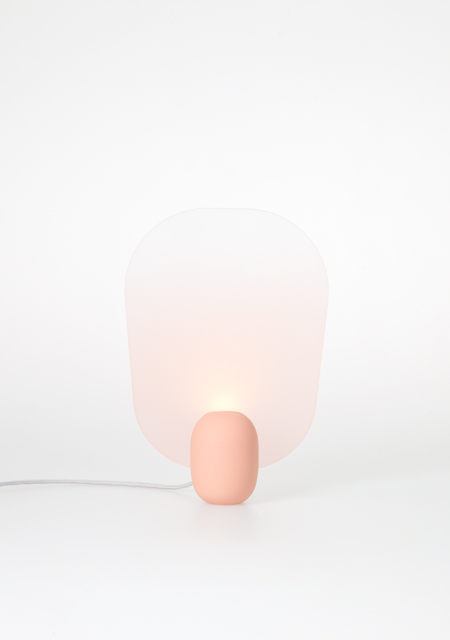 Pantone 2016 Rose Quartz et Bleu Sérénité || Studiown Gradient table lamp