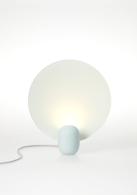 Pantone 2016 Rose Quartz et Bleu Sérénité || Studiown Reflector table lamp