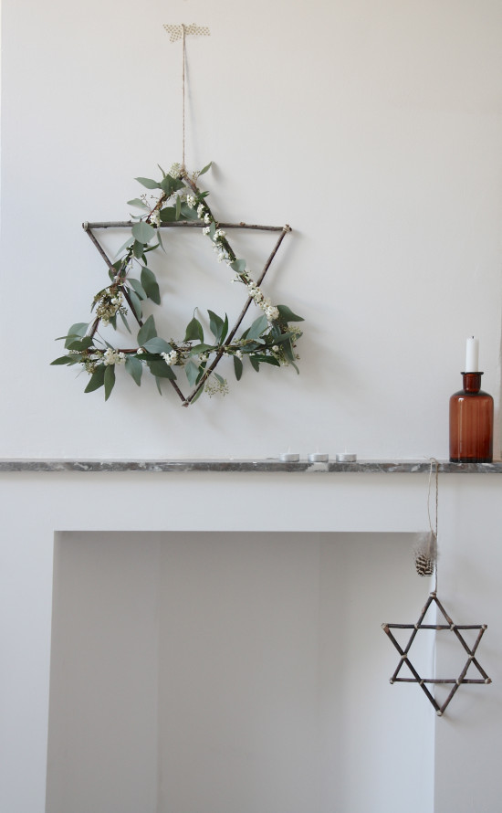 Décoration de noël naturelle à fabriquer || Couronne de Noël par avenuelifestyle