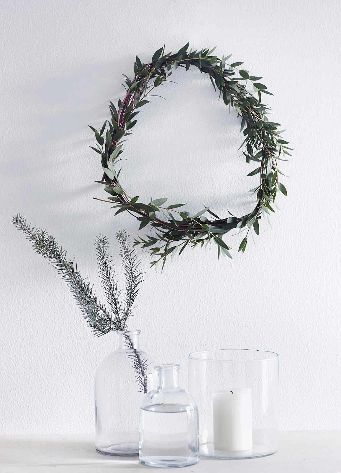 Décoration de noël naturelle à fabriquer || Couronne de Noëm par weekdaycarnival