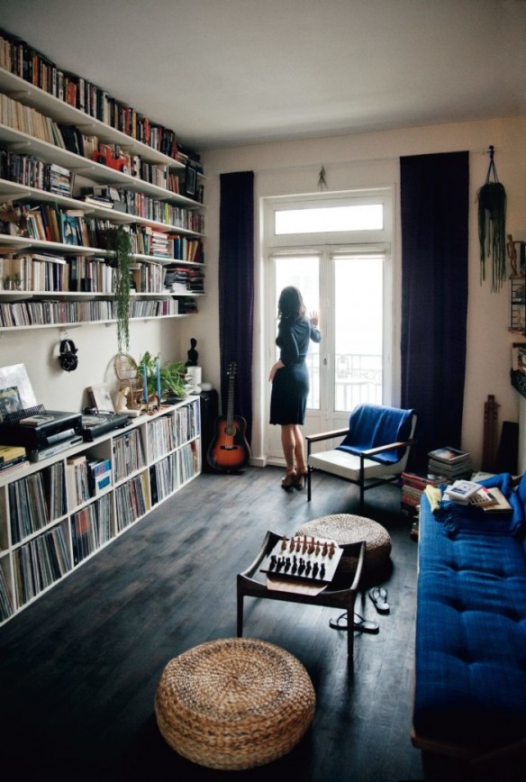 Le studio vintage de Ruth Vega à Belleville Le studio vintage de Ruth Vega à Belleville