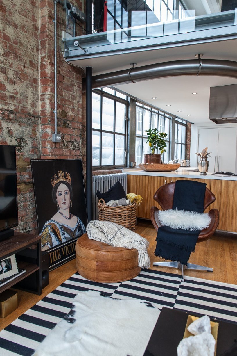 Le loft de style industriel d'Heather Kane à Londres