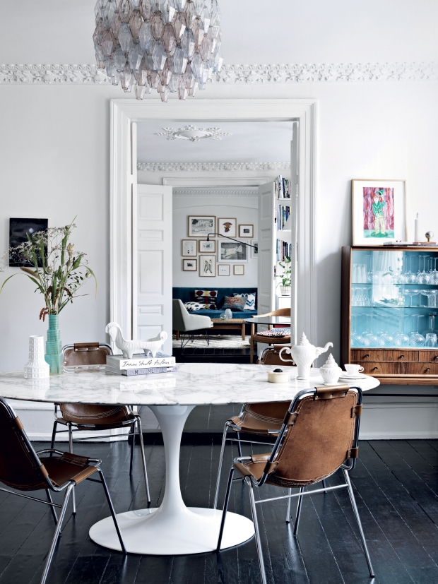 Un appartement classique de style scandinave twisté