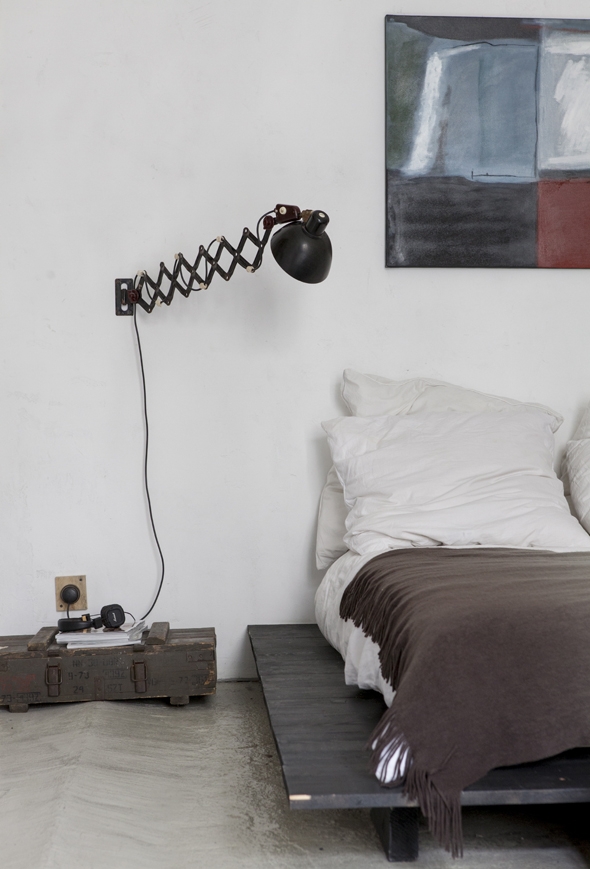 Style brocante : Un loft à Berlin récup' et mobilier industriel