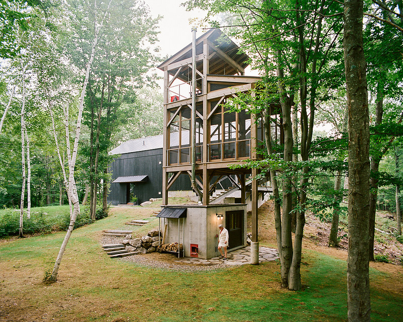 BarlisWedlick architects - Une maison de style "Néo Shaker" dans l'Hudson