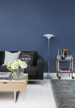 Bleu indigo en décoration d'intérieur || L'intérieur de Kasper Staalsø