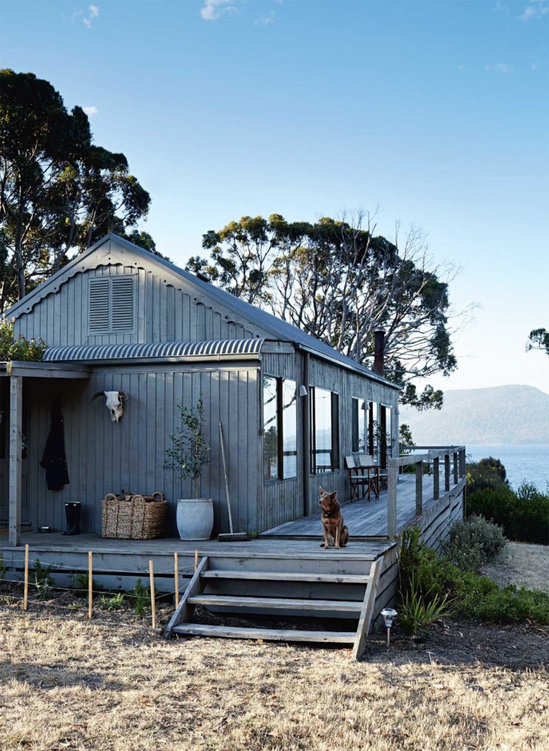 Déco "bord de mer" : Maison retraite sur une île privative en Tasmanie