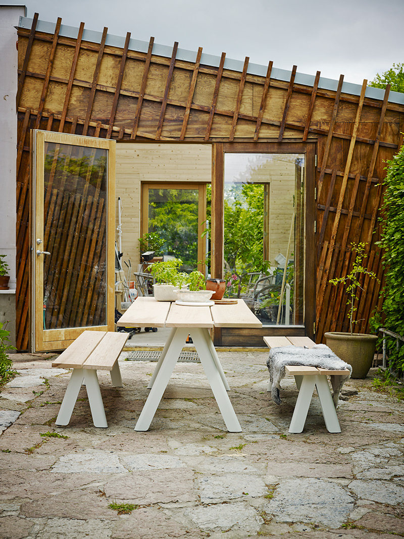 Catalogue Skagerak 2016 - Une maison rénovée à Malmö tout en contreplaqué et sol ciment