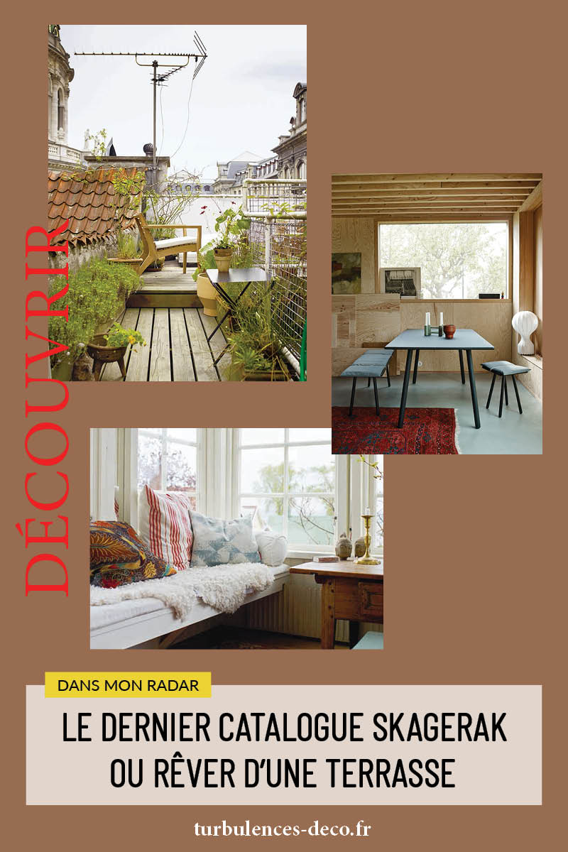 Le dernier catalogue Skagerak ou rêver d'une terrasse à découvrir sur Turbulences Déco Le dernier catalogue Skagerak ou rêver d'une terrasse à découvrir sur Turbulences Déco